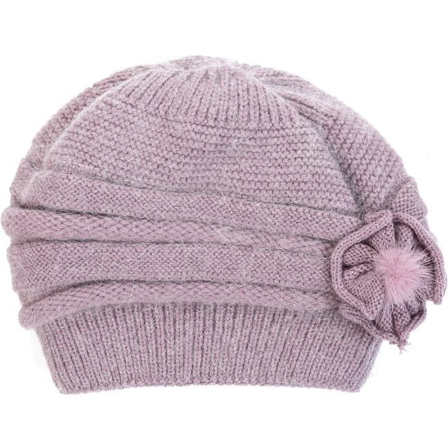 Keep Warm Rabbit Wool Blend Beanie Hat