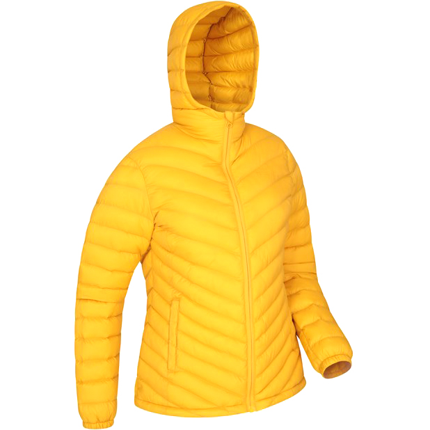 Womens Yellow Padded Jacket