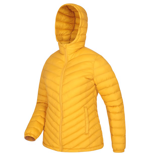 Womens Yellow Padded Jacket