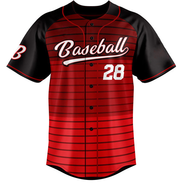 Custom Sublimation Printed Baseball Jersey
