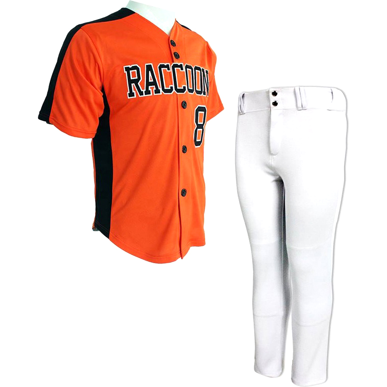 Sublimation Printed Custom Baseball Uniform